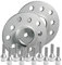 SilverLine Spurverbreiterung 20mm (10mm Rad) mit Schrauben silber 5x120 72,6mm - 12124E-2_M1215KE35S