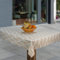 laro Wachstuch-Tischdecke Abwaschbar Garten-Tischdecke Wachstischdecke PVC Plastik-Tischdecken Eckig Meterware Wasserabweisend Abwischbar AS, Muster:Welle Sahara Grau Beige, Größe:100x220