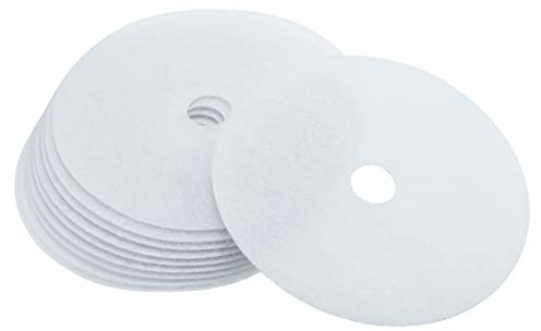 sourcing map Filtro de escape universal para secadora de ropa, algodón, 235 x 33 mm, color blanco, repuesto para filtro de secadora de ropa, paquete de 10