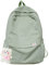 Eagerrich Sac à dos esthétique mignon kawaii sac à dos fournitures scolaires sac pour ordinateur portable pour adolescentes, filles, femmes, étudiants couleur unie, vert sauge