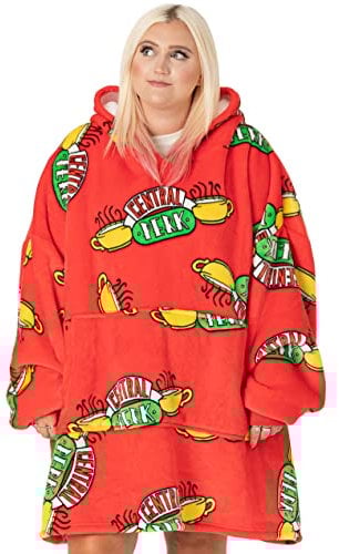 FRIENDS Central Perk oodie surdimensionné à Capuche à Sweat à Capuche féminine de t Taille Unique