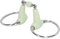 Horse Trense, Edelstahl Rollenring Pferde Trense, Mundgebiss Zaumzueg Pferdegeschirr Pferdetrense Roller Garden Zucht Maul Gebiss für 125 mm Pferdemaul