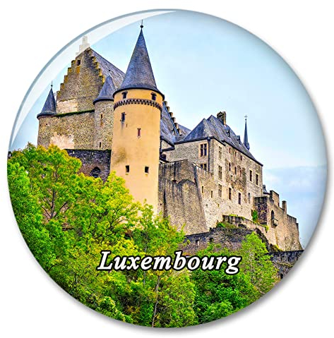 Luxemburg Vianden Kühlschrankmagnet Dekorativer Magnet Aufkleber Reise Souvenir Sammlung Tourist Stadt Geschenk Whiteboard Küche