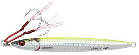 Savage Gear 3D Slim Jig Minnow Fast Sinking 40g bis 100g Speed-Jig Pilker Speed-Pilker Sardinenprofil-Köder