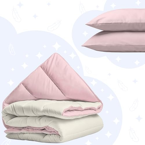 Zelesta Royalbed Bettdecke 135x200 4 Jahreszeiten - Bettwäsche winterdecke und Sommer-Bettdecke warm Duvet - Waschbare bettdecke ohne Bezug - Anti-Allergene Steppdecke