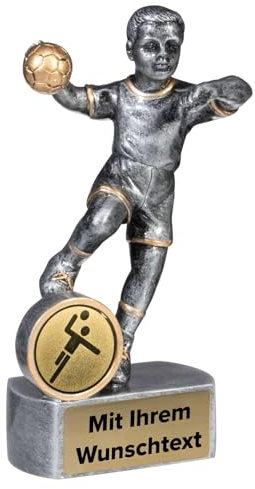 Deitert Trophäe Handball Kinder 39738 Silber/Gold