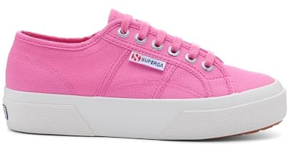 Superga 2740 Platform Trainers Pink Fuchsia
