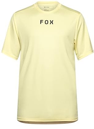 Fox Racing Ranger Herren Mountainbike-Trikot, kurzärmelig, Lemonade Wordmark, Größe L