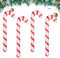 Aufblasbare Weihnachten Zuckerstangen, 4 Stück 88 cm Aufblasbare Zuckerstangenstäbe, Stick Aufblasbare Weihnachtsdekoration, für Weihnachtsschmuck, Drinnen, Outdoor, Weihnachtsbaum Deko