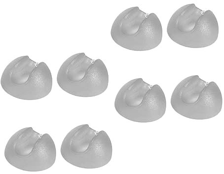 ANDRESLAD 8pièces Patins De Protection pour Table Chaise Lot de Antidérapants pour Sols Intérieurs Facile à Installer