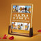 NIBESSER Vatertagsgeschenke für Papa - Led Bilderrahmen - Personalisiertes Foto-Geschenk von Baby ＆ kindern - Papa Geschenk zum Vatertag, Acryl Glasbild mit Foto Geburtstag