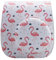 QICNMFA Schutzhülle Kompatibel mit Fujifilm Instax Mini 12 11 9 8 8+ Sofortbildkamera, PU-Leder Kameratasche mit Tasche und verstellbarem Schultergurt, Rosa Flamingo, Kameratasche
