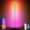 GIPOYENT Corner Floor Lamp, 165 cm with Remote Control And App, 16 Million Colors, Music Modes, Timer Function & Diy Mode, Led Floor Lamp For Bedroom, Playroom, Office, Reading Room