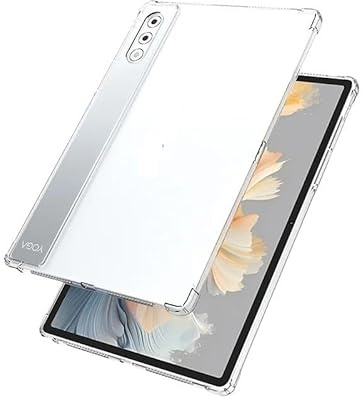 SOENS Transparente TPU-Schale, geeignet for Lenovo Yoga Pad Pro 2025/Tab Plus TB-520FU 12,7 Zoll, verdickte, weiche Airbag-Tablet-Hülle(for Yoga Pad Pro 12.7)