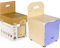 Stagg vorne Board Linde Kids Cajon mit EasyGo Rückenlehne violett