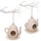Baker Ross AR266 Ross Ceramic Feeder “Teapot” for Children as a Craft and Decoration Idea for Boys and Girls (2 pieces), Colour - Ceramic
