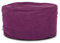 ARKETICOM Soft Chill Pouf Sacco Poggiapiedi Morbido Rotondo Sfoderabile Puff da Salotto 65x42 Viola Gelso