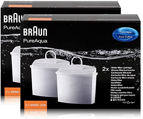 Braun BRSC006 Lot de 2 cartouches filtrantes PureAqua