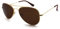 Kleines Retro Sonnenbrille Für TeenagerJunge Mädchen UV400 Schutz Polarisiert Flieger Sonnenbrille Herren Damen Kleines Gesicht Verwenden Metallrahmen Gold Sonnenbrillen