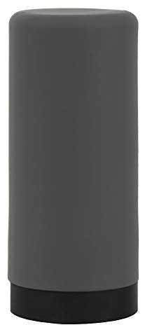 Nikou Dispenser Bottle, Refillable Dish Washing Liquid Dispenser - Silicone Divided Shampoo Shower Gel Bottle, Grey