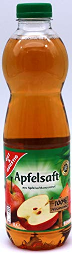Gut & Günstig Apfelsaft, 6er Pack (6 x 1 L) EINWEG