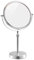 Nicesail Miroir Maquillage Hauteur Réglable Miroir Grossissant sur Pied 20cm Miroir de Table Rond Miroir Double Face (1x /7X) Rotation à 360 ° Miroir Coméstique Chrome