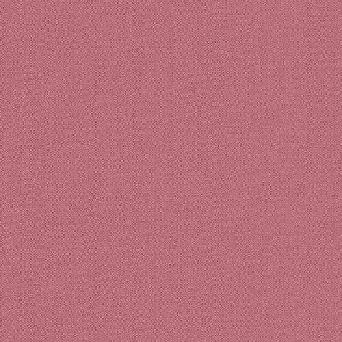 BRICOFLOR Vliestapete | Tapete uni Tapeten einfarbig - Schlafzimmer-Tapete Tapeten Schlafzimmer - Rot | 10,05 x 0,53 m = Rolle 5.33 m²