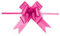 SHATCHI Large 30mm/3cm Ribbon Pull Bows for Party Wall, Gift Wraps, Christmas Trees, Wedding, Birthday Hampers Decoration Florist, Hot Pink, 30pcs