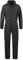 Yukirtiq Men's Lightweight Hooded Overall Hard Wearing Solid Color Mechanics Boiler Suit Workwear Hooded Boilersuit Coverall, Black, XXL