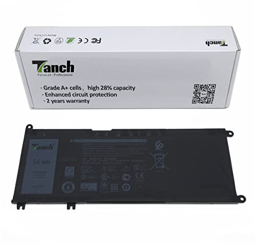 Batterie d'ordinateur Portable 33YDH pour Dell Latitude 3580 3500 Inspirion 17 7000 Series (7779) G7 7588 G3 17 G5 15 5587 P30E001 H3PL6L2 15.2V 3500mAh 56Wh