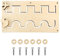 GOSHIES Kinder Busy Board Montessori Busy Board Zubehör DIY Zubehör Material Lernen Kinder DIY Praktische Fähigkeiten für Kinder Jungen Und Mädchen Vorschule