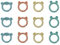 Ingenuity Sheppy's Squad Toy Links for Newborn and Up, 12 Links, Plant-Based and BPA-Free Materials, Multi-Texture