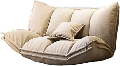 OLOTU Dauerhaft Couchbett, modernes, weiches, bequemes, verstellbares, faltbares Freizeit-Schlafsofa, Couch-Rückenlehne, Starke Luftdurchlässigkeit, Nicht leicht zu verformen Hell