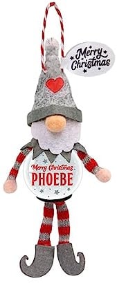 Personalised Snowglobe tree decoration (Phoebe)