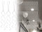 ZoeTekway 50 pezzi Nastro per palloncini bianco con clip di chiusura Chiusure per palloncini Elio con spago per legare i palloncini Chiusure per palloncini
