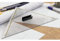 !!-Präzision aus Acrylglas und Edelstahl-!! Sehr hochwertiges Schneidedreieck, wertiges 325mm Dreieck aus transp.Acrylglas + massiver Stahlkante, Modellbauwerk®, Geodreieck (Set) (Acryl)