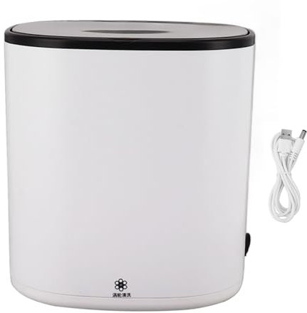 Machine à Laver Les Pinceaux Cosmétiques, Nettoyeur de Pinceaux de Maquillage électrique Portable Turbo pour Les Voyages à Domicile, Nettoyage Doux en Profondeur, Pratique à