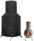 QARIDO Chiminea Covers for Outside - Heavy Duty Chiminea Cover - Patio Chimney Covers for Clay Chiminea, Weather Resistant Protective Fire Pit Heater Cover, Oxford Waterproof Cover Outdoor