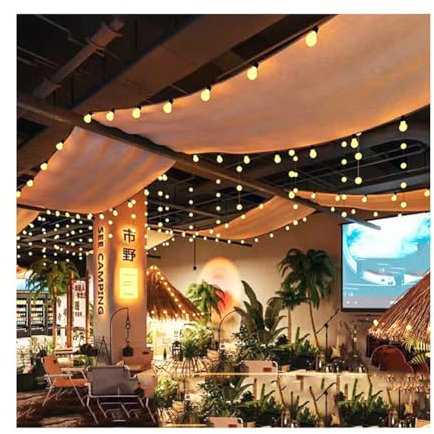 Sun Shade Sail, Pergola Shade Cover With Light, Strip Awning Retractable Waterproof Indoor Roof Canopy For Wave Shade Sail Garden(0.7x15m)