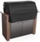BBQ Grill Top - Grill Top, Weather Resistant BBQ | Heavy Duty Large Dust Protection, Waterproof, Outdoor Tabletop Grill for Outdoor Grill, Brinkmann,Weber, Black