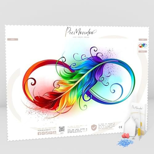 Picmondoo Diamond Painting Mini (Infinity Feather - FBM)