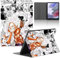 Tablet Coque pour Samsung Galaxy Tab A9+ (SM-X210/SM-X215/SM-X216) 11,0'', Animés Gear 5 Luffy Nika Motifs Fonction Support PU Cuir Flip Housse Étui Support de Tablet, Tablette Cover,05