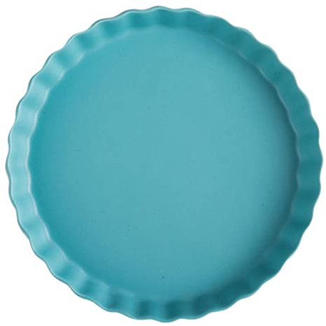 PHENOFICE 1 Pc plato de pizza molde redondo pasta molde pizza cebolla estropajos sartén para parrilla de pizza utensilios para hornear pizzas plato de ensalada bandeja de hornear cerámica