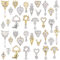 36 Stück Luxus Nail Art Strass, EBANKU 3D Glänzend Nail Art Charms Diamanten Metall Nagel Schmuck Gold Silber Herz