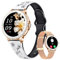 CIVO Montre Connectée Femme Sport: Or Rose Ronde Smartwatch avec Appel Bluetooth - 110+ Sportifs Montre Fitness avec Podometre - Etanche IP67 Smart Watch pour Android iOS