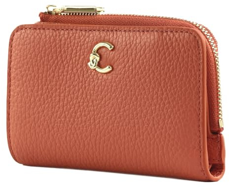 Coccinelle Leder Geldbörse C-Me Wallet Pink Clay Koralle