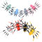 TOYANDONA 8 Pièces Modèle de Spider à Joints Flexibles Insecte pour Halloween Accessoires de Farces et Attrapes pour Garçon Fille et Décorations de Fête