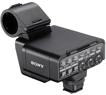 Sony XLR-A4 | Digitaler XLR-Audioadapter (4-Kanal-Audio in 32-Bit-Float, Abtastrate 96 kHz) – kompatibel mit der Sony Alpha 7 V oder neueren Modellen