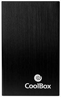CoolBox SlimChase A-2523 Carcasa de Disco Duro/SSD 2.5 Negro - Disco Duro en Red (2.5, SATA, 7, 9.5 mm, 3.0 (3.1 Gen 1), Micro-USB, Macho)