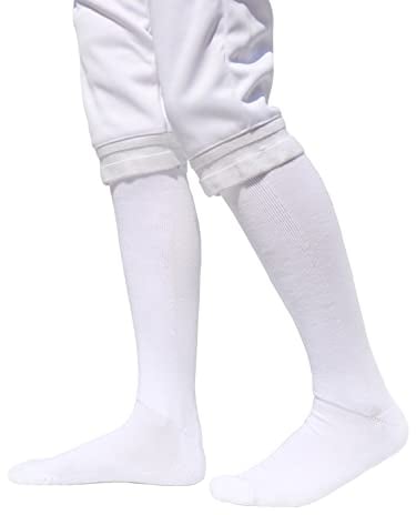 LEONARK Fechtstrümpfe für Degen, Säbel und Folie - 100% Baumwolle - Schutzzäune für Kinder und Erwachsene - für männliche und weibliche Fechter (White, XL)